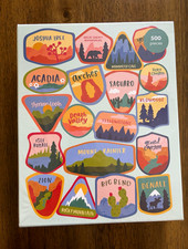 National Parks Landscapes 500-Piece Jigsaw Puzzle, Multicolor, Ages 8
