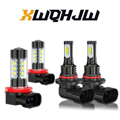 For 2011-2015 Chrysler 300 Led Headlight Hi/Lo+Fog light Combo Bulbs 6000k