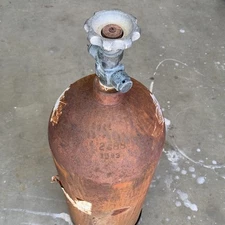 Coke Swire Co 20 LB Steel CO2 Cylinder Tank Soda Beer Empty Bottle Untested.