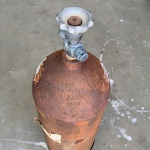 Coke Swire Co 20 LB Steel CO2 Cylinder Tank Soda Beer Empty Bottle Untested.