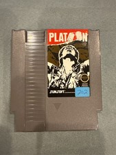 Platoon (Nintendo Entertainment System, 1988) NES Sunsoft Game Cartridge