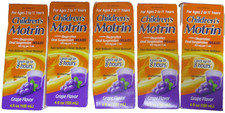 5x Children's Motrin Pain Reliever/Fever Reducer 4fl/Oz each