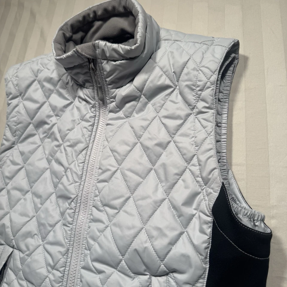 Marmot Quilted Puffer Vest Womens Size Medium Primaloft Full Zip Stretch Pockets - Image 2 of 4