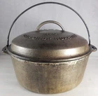Vintage Wagner Ware Sidney O No. 8 Drip Drop Roaster & Lid 1268