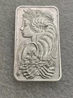 Vintage Pamp Suisse Lady Fortuna- 1 Troy Oz .999 Fine Silver Bar- Light Toning