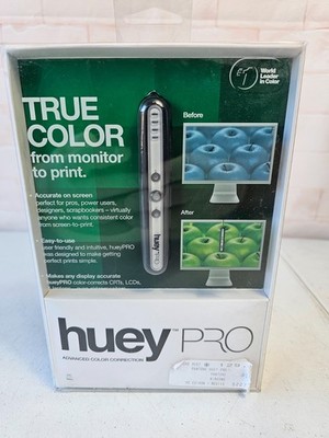New Pantone Huey Pro Advanced Color Monitor Correction Calibration x-rite PC/Mac