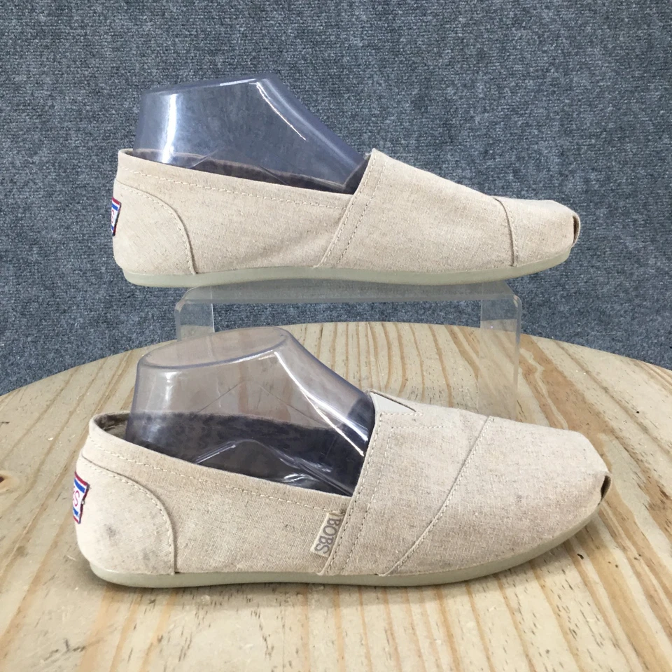 Туфли женские Skechers BOBS 9 плюшевые с лучшими пожеланиями мокасины без шнуровки плоские 33904 коричневые - Изображение 2 из 4