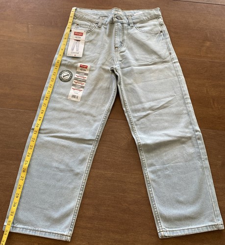 Wrangler Five Star Premium Loose Youth Boy Light Wash Pants Jeans Size 10 HUSKY - Picture 8 of 12