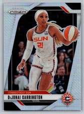 DiJonai Carrington 2024 Panini Prizm WNBA Silver Prizm #118 Connecticut Sun