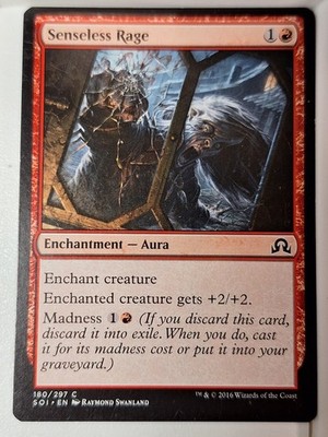 Senseless Rage - Shadows over Innistrad - Magic the Gathering MTG Nice!