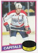 1980-81 Topps #154 Ryan Walter Washington Capitals