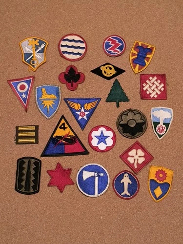 WW2 To Modern Period Military Patch Lot