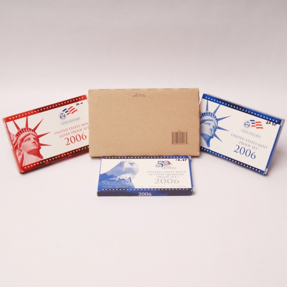 2006 Mint, Proof, Proof Silver, and Proof Quarters Sets
