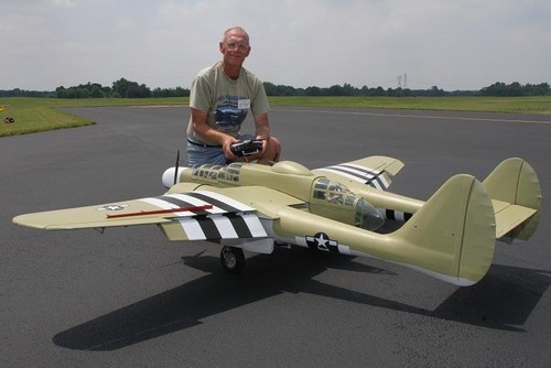  Riesenwaage P-61 schwarze Witwe 114" Riesenwaage RC Modell AIrplane gedruckte Pläne   - Bild 1 von 7