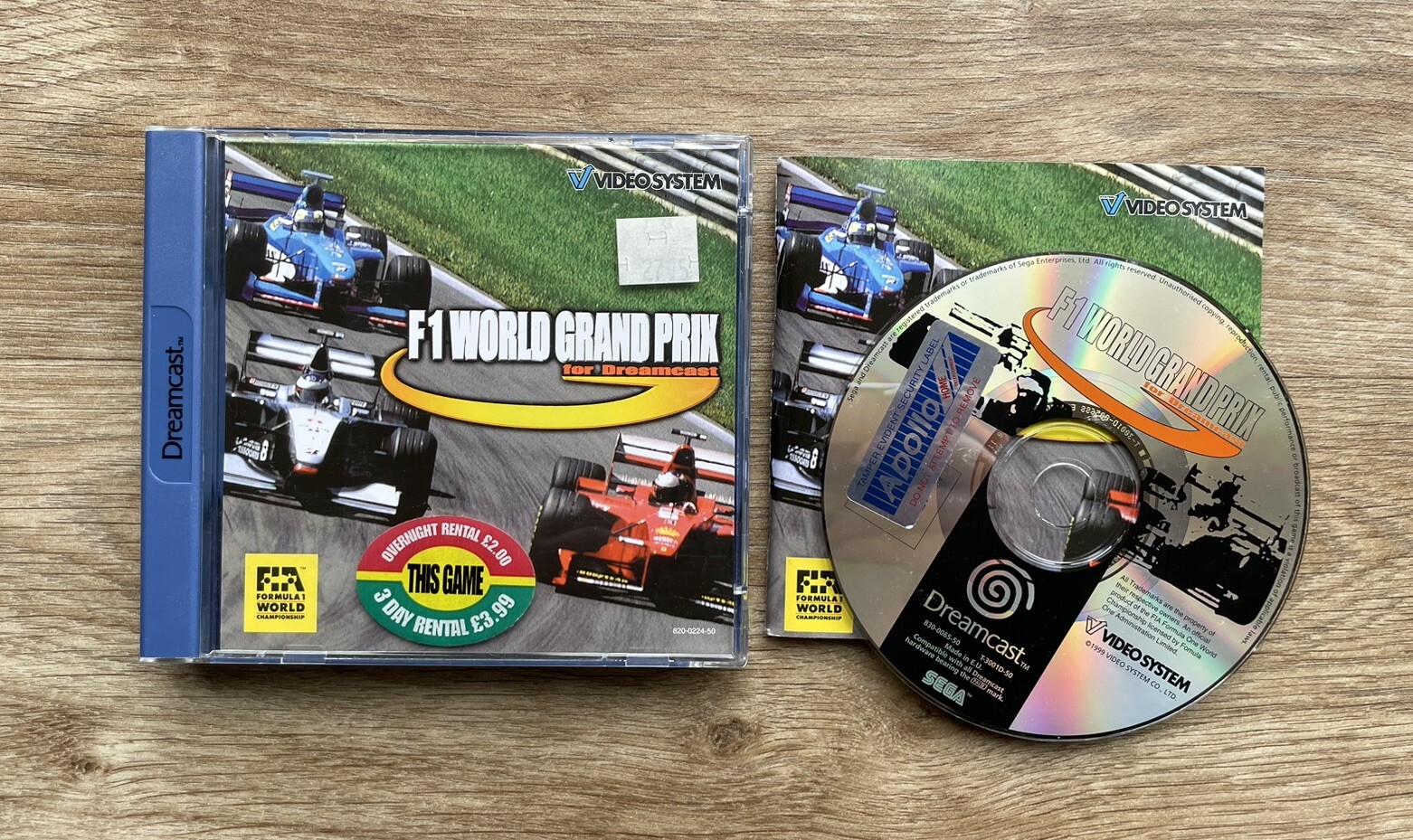 F1 World Grand Prix - Formula One 1 (Sega Dreamcast) - Ex Rental