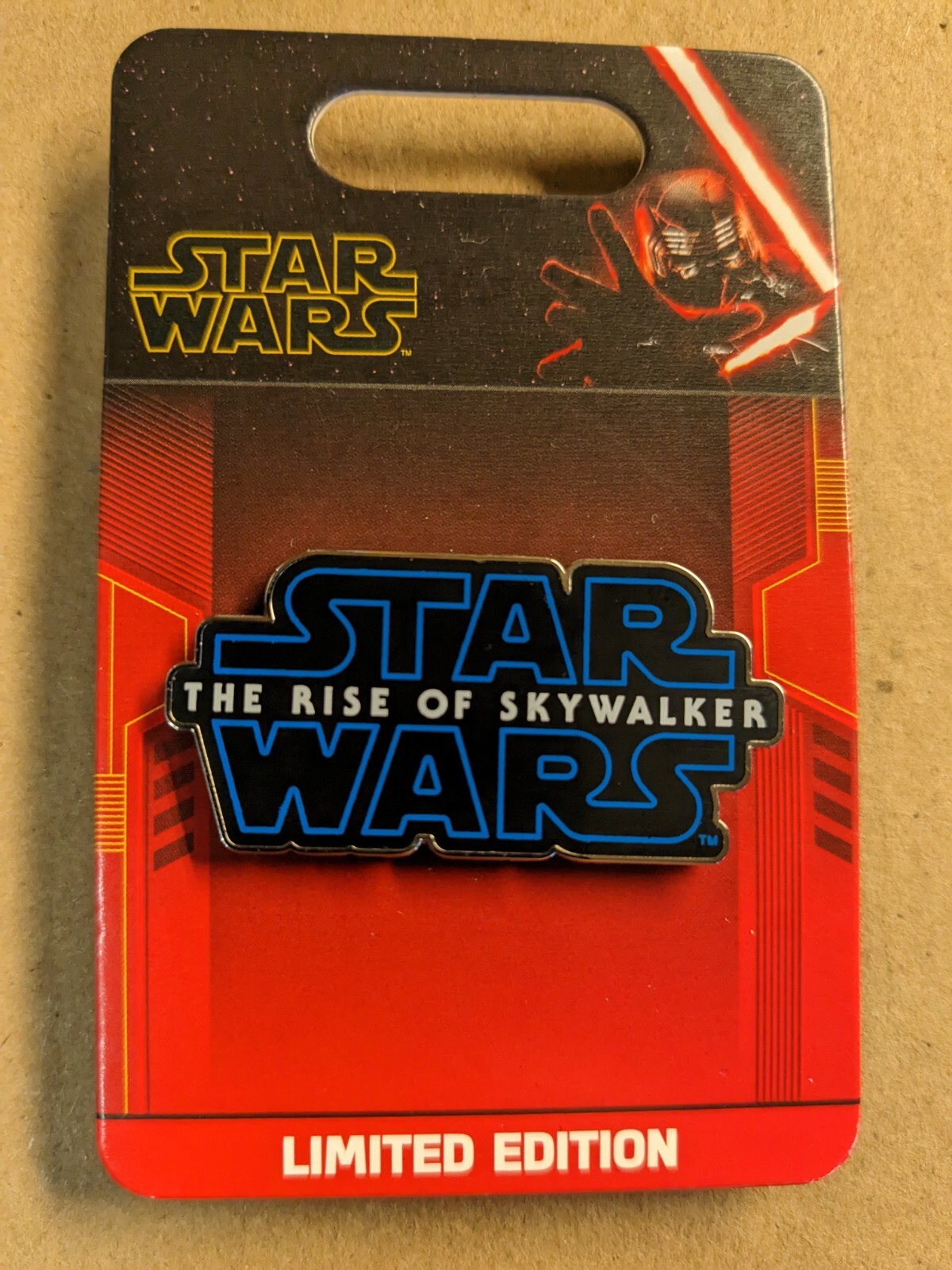 Disney Parks 2019 Star Wars Rise Of Skywalker Official Limited Ed Movie Logo Pin