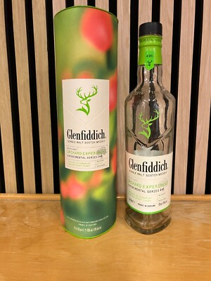 Glenfiddich Orchard experimental series #05 - Empty bottle and Box