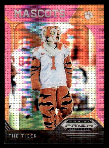 2019 Panini Prizm Draft Picks Prizms Pink Pulsar #95 The Tiger