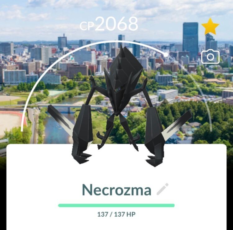 Pokémon Go Shiny Necrozma With Special Background – Trade 20k – PTC