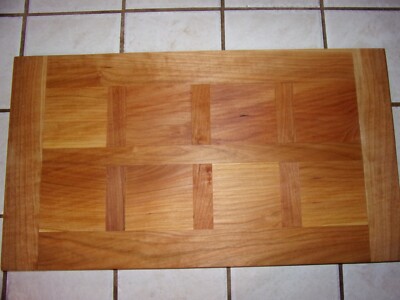 DECORATIVE CHARCUTERIE CUTTING BOARD SOLID CHERRY WEDDING CHRISTMAS HANDMADE
