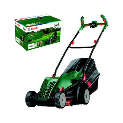 Bosch UniversalRotak 37-570 1400W Corded Lawnmower 37cm Cut 40L Grass Box  UK