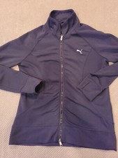 Puma Black Women's Zip Up Jacket. Size Medium