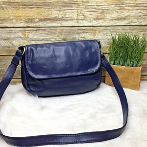 electric blue crossbody bolsa
