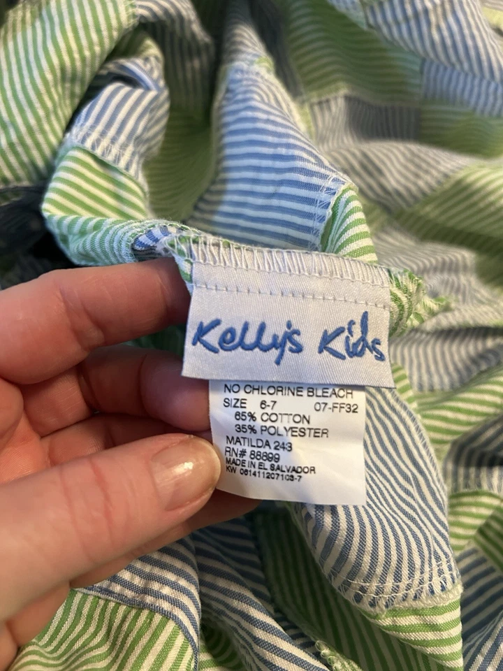 Kelly’s kids sGm Monogram Dress Size 6/7 - Image 3 of 3
