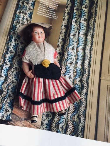 Petite Poupée Baigneur Ancienne En Celluloïd (non Petitcollin) - Style Provençal ?