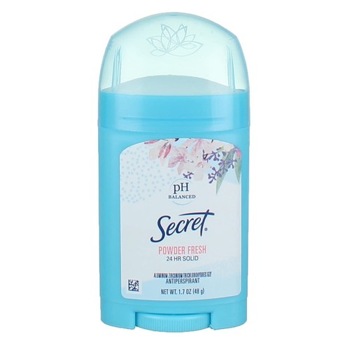 Secret Powder Fresh Solid Antiperspirant Deodorant 1.7 Ounce (Pack of 4) - Picture 4 of 7