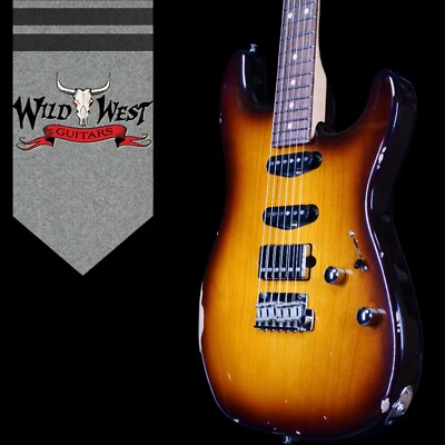 Suhr Custom Classic S Antique HSS Rosewood Board 2 Tone Tobacco Burst 7.70 LBS