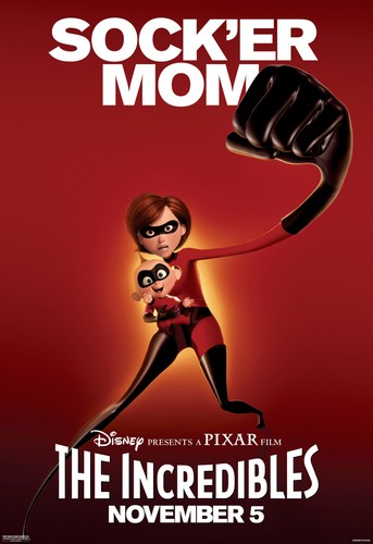 Stampa Promo 2004 Poster Film "Gli Incredibili" Elastigirl Film Decorazione Parete Bambini - Foto 1 di 1