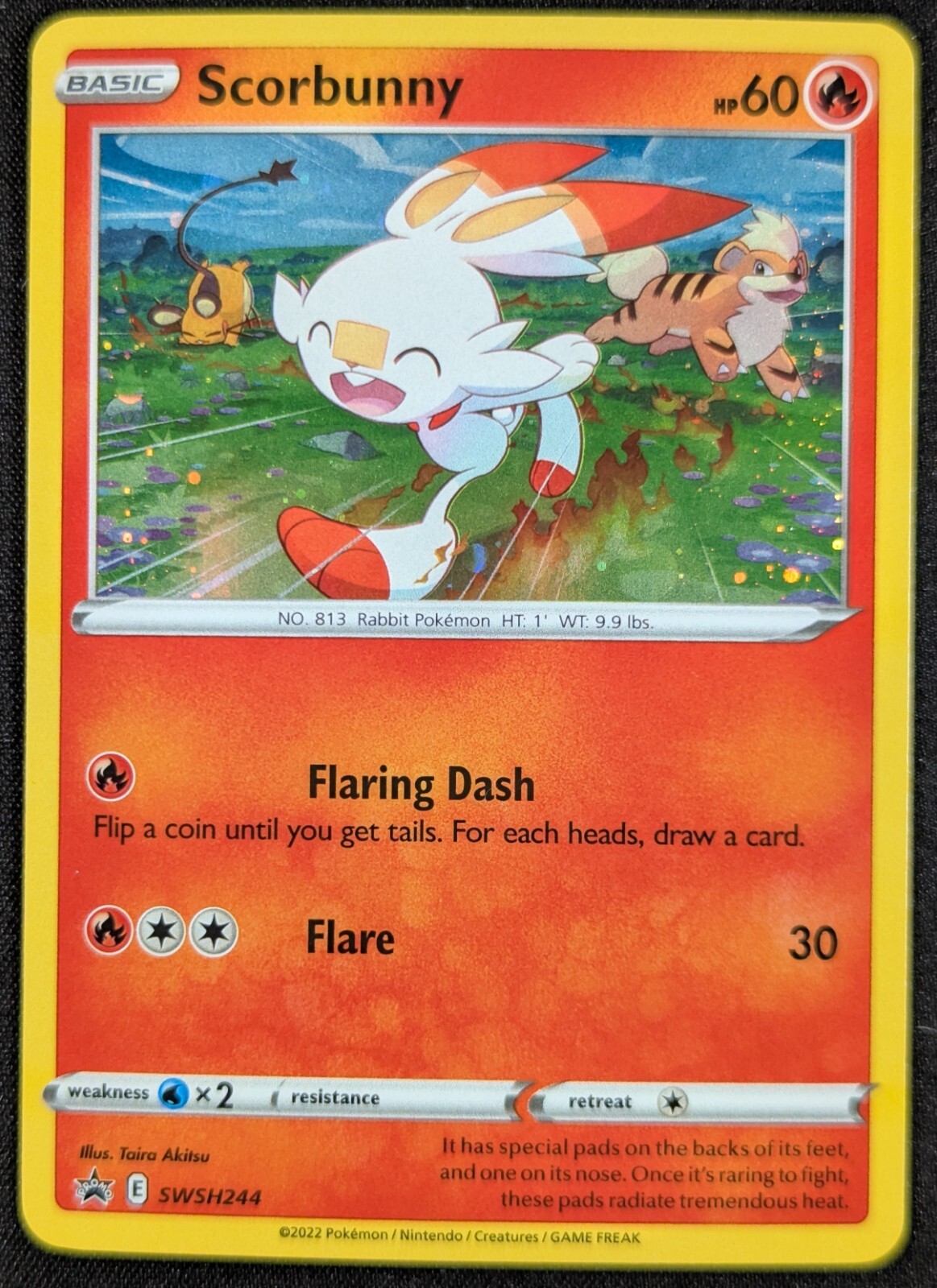 Machamp 2022 Black Star Promo Cosmos Holo Pokemon Card SWSH243 (NM)