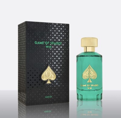 Game Of Spades WIN By Jo Milano Paris 3.4oz Parfum Unisex  Authentic