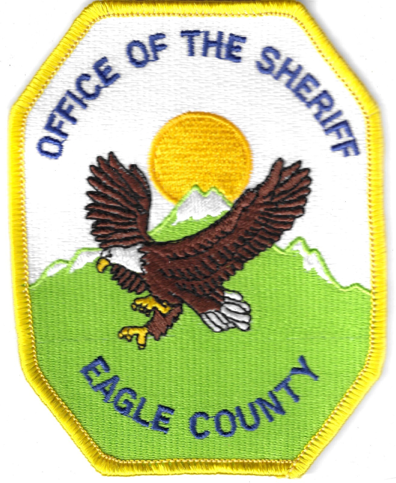EAGLE COUNTY COLORADO SHERIFF'S OFFICE DEPT PATCH NEW eBay