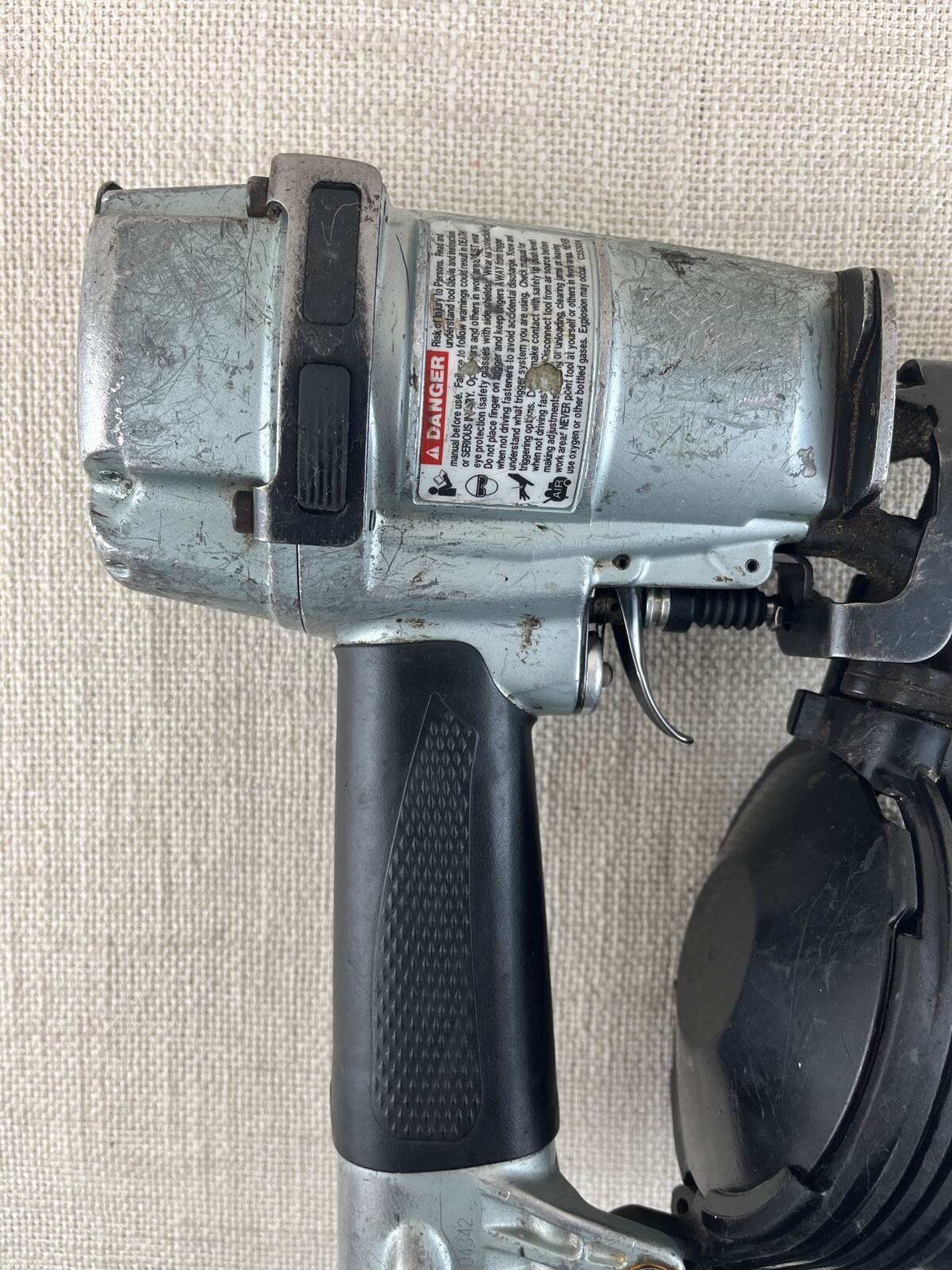 Metabo HPT NV45AB2 1-3/4" Coil Roofing Nailer 70-120PSI