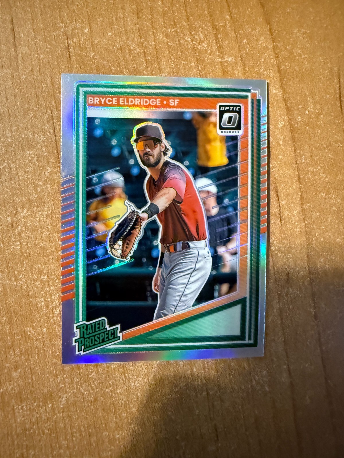 2025 Donruss Baseball - Bryce Eldridge - #185 Optic Holo Prizm