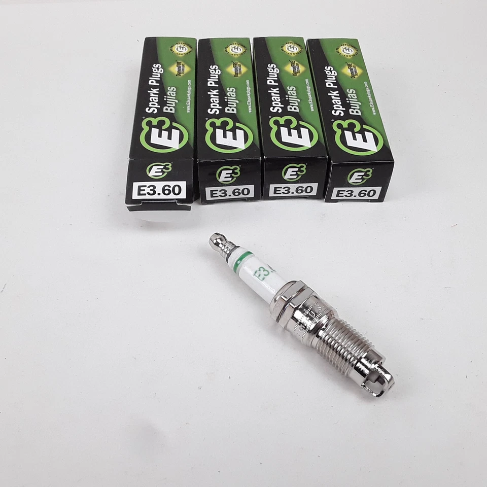 4 bujías E3.60 para Mercury Grand Marquis Mazda B4000 Ford Mustang 1983-2004 Foto 2 de 3