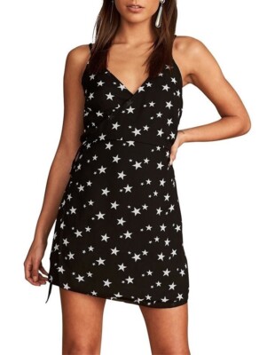 LIONESS BRASILIA STAR WRAP DRESS- NEW 
