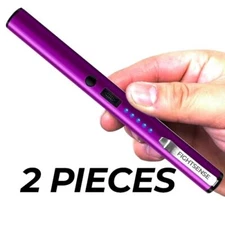 FIGHTSENSE 2PC Powerful Stun Gun for Tactical Flashlight with safety switch