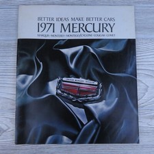 Mercury - All Models - 1971 - Brochure / Catalog - Dealership - Color - VTG