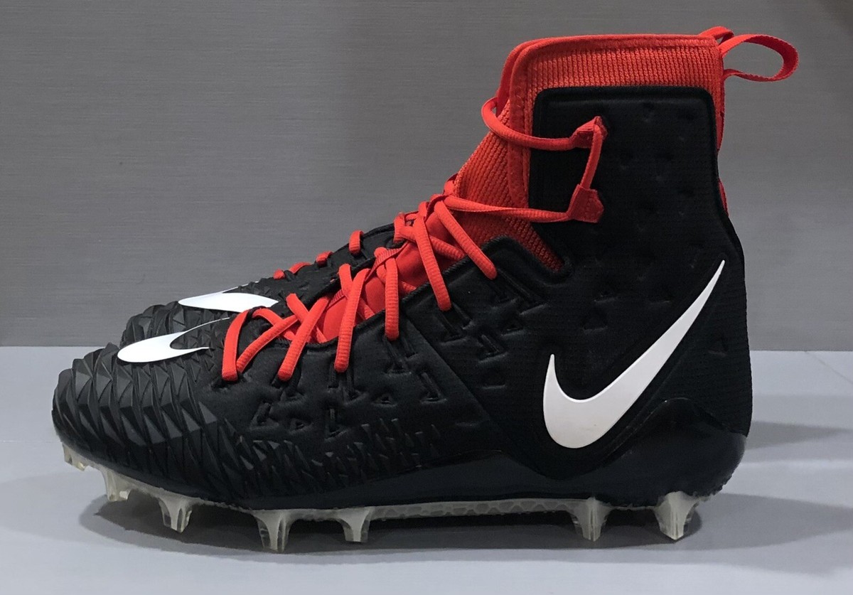 Nike Force Savage Elite TD Football Cleats Size 14 Lace Up AJ6603-009 Black Blue Nike Force Savage Elite Men Size 12.5 Football Cleats Miami  main image 2