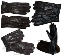 Men's gloves leather gloves real leather men's winter gloves lined warm gloves