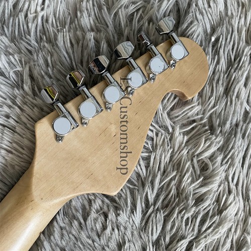 N4 Nuno Electric Guitar Ash Body Natural HH Pickup FR Tremolo Rosewood Fretboard - Picture 7 of 7