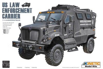 1:35 US Law Enforcement Carrier [MARP] Maßstab Modellbausatz von Kinetic