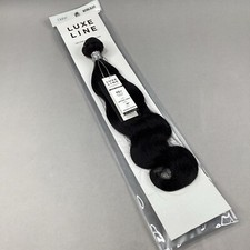 Natural Body 18  Natural Black 100 Pure Virgin Human Hair Extensions