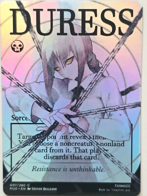 Waifu Duress Chainsaw Man Makima Style 01 Foil-Altered Art Custom MTG Sorcery | eBay Waifu Duress Chainsaw Man Makima Style 01 Foil-Altered Art Custom MTG Sorcery | eBay
