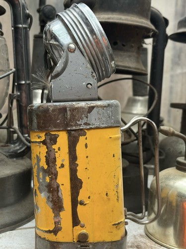 Railroad Lantern Flashlight Justrite Handheld