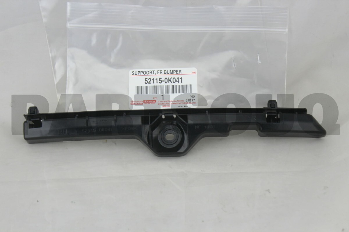521150K041 Genuine Toyota SUPPORT, FRONT BUMPER SIDE, RH 52115