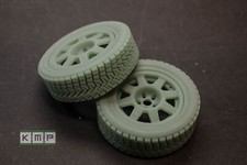 Subaru Impreza 1:12 gravel rims and tires